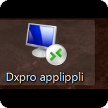 デスクトップアイコンの実物