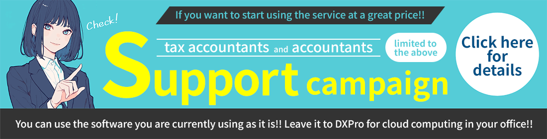 Tax accountant/accountant support campaign