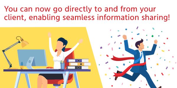 Seamless information sharing